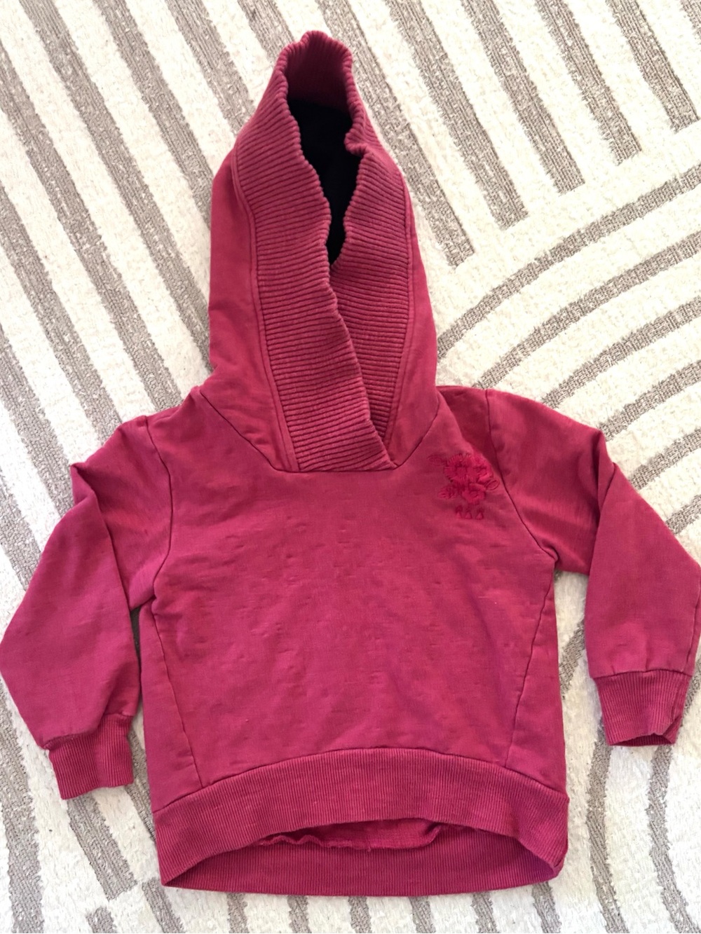 10/$15 Girls' Raspberry Pullover Hoodie - Kids Shirt & Top